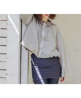 【アーバンリサーチ/URBAN RESEARCH】の『撥水』シアーバルーンブルゾン 大人の最旬トレンドファッション＆コーディネート founy(ファウニー) ファッション Fashion レディースファッション Fashion for Women アウター Coat / Outerwear Collection ブルゾンジャケット・スポーティアウター Blouson Jackets 2026年 2026 2026春夏・S/S Spring/Summer 2026 SS26 シアー Sheer, See-Through スリーブ Sleeve, Long Sleeve / Short Sleeve チェック Check, Plaid, Tartan トレンド Trend, Trending Now バランス Balance, Style Balance バルーン Balloon, Balloon Silhouette ビーチ Beach, Seaside 夏 Summer S/S・春夏 SS, Spring/Summer, Warm Season |ID:prp329100004975265