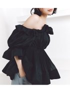 【スナイデル/SNIDEL】のボリュームギャザーフリルチュニック 大人の最旬トレンドファッション＆コーディネート founy(ファウニー) ファッション Fashion レディースファッション Fashion for Women トップス・カットソー Cut & Sew Tops ウェーブ Wavy Pattern エレガント 上品 Elegant オレンジ Orange 今季 This Season, Current Season シフォン Chiffon, Lightweight Fabric スマート Smart, Elegant チュニック Tunic, Long Top ドット Polka Dot, Dot Pattern 人気 Popular, Best Seller フィット Fit, Slim Fit フリル Frill, Ruffle プリーツ Pleats, Pleated ペプラム Peplum, Flared Hem ランダム Random, Irregular ワイド Wide, Wide Fit おすすめ Recommended / Our Picks thumbnail BLK[009]|ID: prp329100004975280 ipo3291000000037297142