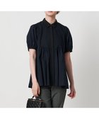 【ユナイテッドアローズ/UNITED ARROWS】のエンブロイダリーショートスリーブブラウス - ウォッシャブル - 大人の最旬トレンドファッション＆コーディネート founy(ファウニー) ファッション Fashion レディースファッション Fashion for Women トップス・カットソー Cut & Sew Tops シャツ・ブラウス・オフィスカジュアル Elegant Blouses & Button-Ups ウォッシャブル Machine Washable ヴィンテージ Vintage Style ギャザー Gathered, Ruffled ショート Short, Short Length ストレート Straight, Straight Cut スリーブ Sleeve, Long Sleeve / Short Sleeve タンブラー Tumbler, Travel Mug デニム Denim, Jeans Material ノースリーブ Sleeveless, No-Sleeve 人気 Popular, Best Seller パイピング Piping, Trim Design ヨーク Yoke, Yoke Design ワイド Wide, Wide Fit アウトレット Outlet / Clearance 夏 Summer thumbnail NAVY|ID: prp329100004975283 ipo3291000000037297161