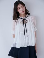 【スナイデル/SNIDEL】のエンブロイダリー楊柳ブラウス 大人の最旬トレンドファッション＆コーディネート founy(ファウニー) ファッション Fashion レディースファッション Fashion for Women トップス・カットソー Cut & Sew Tops シャツ・ブラウス・オフィスカジュアル Elegant Blouses & Button-Ups おすすめ Recommended / Our Picks インナー Innerwear ウェーブ Wavy Pattern エンブロイダリー Embroidery Design スマート Smart, Elegant デニム Denim, Jeans Material ボトム Bottoms, Lower Wear レース Lace, Lace Fabric 夏 Summer 春 Spring S/S・春夏 SS, Spring/Summer, Warm Season thumbnail MIX[930]|ID: prp329100004975285 ipo3291000000037297173