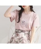 【クチュール ブローチ/Couture Brooch】の【接触冷感・UVカット・洗える】トゥシューズプリントTシャツ ピンク|ID: prp329100004975295 ipo3291000000037366115