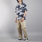 【サロン ハミュー/salong hameu】のアロハシャツ メンズ レーヨン ユニセックス 柄シャツ オープンカラー オーバーサイズ レディース ユニセックス 大人の最旬トレンドファッション＆コーディネート founy(ファウニー) ファッション Fashion レディースファッション Fashion for Women トップス・カットソー Cut & Sew Tops シャツ・ブラウス・オフィスカジュアル Elegant Blouses & Button-Ups インナー Innerwear オックス Oxford Fabric ヴィンテージ Vintage Style カラフル Colorful Design カーディガン Cardigan, Knitwear キャップ Cap, Baseball Cap サンダル Sandals, Summer Shoes シアー Sheer, See-Through シフォン Chiffon, Lightweight Fabric ショルダー Shoulder, Shoulder Strap ショーツ Shorts, Short Pants ショート Short, Short Length ジーンズ Jeans, Denim Pants ストライプ Stripe, Striped Pattern スニーカー Sneakers, Trainers タンク Tank Top, Sleeveless Top デニム Denim, Jeans Material トレンド Trend, Trending Now ドレープ Drape, Draping Fabric 定番 Standard, Basic Item ノースリーブ Sleeveless, No-Sleeve ハーフ Half, Half-Length パーカー Hoodie, Parka フレア Flare, Flared ブロード Broadcloth, Fine Cotton ボタニカル Botanical, Floral Pattern thumbnail ネイビー系3|ID: prp329100004975310 ipo3291000000037297324