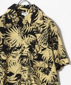【サロン ハミュー/salong hameu】のアロハシャツ メンズ レーヨン ユニセックス 柄シャツ オープンカラー オーバーサイズ レディース ユニセックス 大人の最旬トレンドファッション＆コーディネート founy(ファウニー) ファッション Fashion レディースファッション Fashion for Women トップス・カットソー Cut & Sew Tops シャツ・ブラウス・オフィスカジュアル Elegant Blouses & Button-Ups インナー Innerwear オックス Oxford Fabric ヴィンテージ Vintage Style カラフル Colorful Design カーディガン Cardigan, Knitwear キャップ Cap, Baseball Cap サンダル Sandals, Summer Shoes シアー Sheer, See-Through シフォン Chiffon, Lightweight Fabric ショルダー Shoulder, Shoulder Strap ショーツ Shorts, Short Pants ショート Short, Short Length ジーンズ Jeans, Denim Pants ストライプ Stripe, Striped Pattern スニーカー Sneakers, Trainers タンク Tank Top, Sleeveless Top デニム Denim, Jeans Material トレンド Trend, Trending Now ドレープ Drape, Draping Fabric 定番 Standard, Basic Item ノースリーブ Sleeveless, No-Sleeve ハーフ Half, Half-Length パーカー Hoodie, Parka フレア Flare, Flared ブロード Broadcloth, Fine Cotton ボタニカル Botanical, Floral Pattern thumbnail ブラック×イエロー|ID: prp329100004975310 ipo3291000000037297335