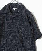 【サロン ハミュー/salong hameu】のアロハシャツ メンズ レーヨン ユニセックス 柄シャツ オープンカラー オーバーサイズ レディース ユニセックス 大人の最旬トレンドファッション＆コーディネート founy(ファウニー) ファッション Fashion レディースファッション Fashion for Women トップス・カットソー Cut & Sew Tops シャツ・ブラウス・オフィスカジュアル Elegant Blouses & Button-Ups インナー Innerwear オックス Oxford Fabric ヴィンテージ Vintage Style カラフル Colorful Design カーディガン Cardigan, Knitwear キャップ Cap, Baseball Cap サンダル Sandals, Summer Shoes シアー Sheer, See-Through シフォン Chiffon, Lightweight Fabric ショルダー Shoulder, Shoulder Strap ショーツ Shorts, Short Pants ショート Short, Short Length ジーンズ Jeans, Denim Pants ストライプ Stripe, Striped Pattern スニーカー Sneakers, Trainers タンク Tank Top, Sleeveless Top デニム Denim, Jeans Material トレンド Trend, Trending Now ドレープ Drape, Draping Fabric 定番 Standard, Basic Item ノースリーブ Sleeveless, No-Sleeve ハーフ Half, Half-Length パーカー Hoodie, Parka フレア Flare, Flared ブロード Broadcloth, Fine Cotton ボタニカル Botanical, Floral Pattern thumbnail ブラック系その他2|ID: prp329100004975310 ipo3291000000037297337