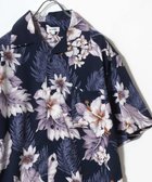 【サロン ハミュー/salong hameu】のアロハシャツ メンズ レーヨン ユニセックス 柄シャツ オープンカラー オーバーサイズ レディース ユニセックス 大人の最旬トレンドファッション＆コーディネート founy(ファウニー) ファッション Fashion レディースファッション Fashion for Women トップス・カットソー Cut & Sew Tops シャツ・ブラウス・オフィスカジュアル Elegant Blouses & Button-Ups インナー Innerwear オックス Oxford Fabric ヴィンテージ Vintage Style カラフル Colorful Design カーディガン Cardigan, Knitwear キャップ Cap, Baseball Cap サンダル Sandals, Summer Shoes シアー Sheer, See-Through シフォン Chiffon, Lightweight Fabric ショルダー Shoulder, Shoulder Strap ショーツ Shorts, Short Pants ショート Short, Short Length ジーンズ Jeans, Denim Pants ストライプ Stripe, Striped Pattern スニーカー Sneakers, Trainers タンク Tank Top, Sleeveless Top デニム Denim, Jeans Material トレンド Trend, Trending Now ドレープ Drape, Draping Fabric 定番 Standard, Basic Item ノースリーブ Sleeveless, No-Sleeve ハーフ Half, Half-Length パーカー Hoodie, Parka フレア Flare, Flared ブロード Broadcloth, Fine Cotton ボタニカル Botanical, Floral Pattern thumbnail ネイビー系1|ID: prp329100004975310 ipo3291000000037297339