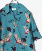 【サロン ハミュー/salong hameu】のアロハシャツ メンズ レーヨン ユニセックス 柄シャツ オープンカラー オーバーサイズ レディース ユニセックス 大人の最旬トレンドファッション＆コーディネート founy(ファウニー) ファッション Fashion レディースファッション Fashion for Women トップス・カットソー Cut & Sew Tops シャツ・ブラウス・オフィスカジュアル Elegant Blouses & Button-Ups インナー Innerwear オックス Oxford Fabric ヴィンテージ Vintage Style カラフル Colorful Design カーディガン Cardigan, Knitwear キャップ Cap, Baseball Cap サンダル Sandals, Summer Shoes シアー Sheer, See-Through シフォン Chiffon, Lightweight Fabric ショルダー Shoulder, Shoulder Strap ショーツ Shorts, Short Pants ショート Short, Short Length ジーンズ Jeans, Denim Pants ストライプ Stripe, Striped Pattern スニーカー Sneakers, Trainers タンク Tank Top, Sleeveless Top デニム Denim, Jeans Material トレンド Trend, Trending Now ドレープ Drape, Draping Fabric 定番 Standard, Basic Item ノースリーブ Sleeveless, No-Sleeve ハーフ Half, Half-Length パーカー Hoodie, Parka フレア Flare, Flared ブロード Broadcloth, Fine Cotton ボタニカル Botanical, Floral Pattern thumbnail グリーン系その他2|ID: prp329100004975310 ipo3291000000037297342