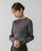 【グローバルワーク/GLOBAL WORK】のアンチピリングなめらかリブハイネックプルオーバー/499708 ミドルグレー18|ID: prp329100004975328 ipo3291000000037297441