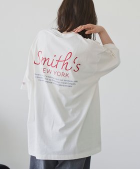 【コーエン/COEN】のSMITH S(スミス)別注NYプリントTシャツ 大人の最旬トレンドファッション＆コーディネート founy(ファウニー) ファッション Fashion レディースファッション Fashion for Women トップス・カットソー Cut & Sew Tops シャツ・ブラウス・オフィスカジュアル Elegant Blouses & Button-Ups ロングTシャツ・Tシャツ Longline T-Shirts & Tees グラフィック Graphic, Graphic Design シンプル Simple, Minimal ドロップ Drop Shoulder, Dropped Style 人気 Popular, Best Seller プリント Print, Printed Pattern 別注 Limited Edition, Custom Order リラックス Relax, Relaxed Fit ルーズ Loose, Oversized おすすめ Recommended / Our Picks |ID:prp329100004975330