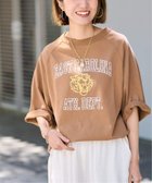 【フレームワーク/FRAMeWORK】のCHAMPION/チャンピオン 別注14s/1 Jesey RAGLAN Tシャツ 大人の最旬トレンドファッション＆コーディネート founy(ファウニー) ファッション Fashion レディースファッション Fashion for Women トップス・カットソー Cut & Sew Tops シャツ・ブラウス・オフィスカジュアル Elegant Blouses & Button-Ups ロングTシャツ・Tシャツ Longline T-Shirts & Tees スリーブ Sleeve, Long Sleeve / Short Sleeve ニューヨーク New York, NYC Style プリント Print, Printed Pattern 人気 Popular, Best Seller 別注 Limited Edition, Custom Order thumbnail キャメル|ID: prp329100004975332 ipo3291000000037297460