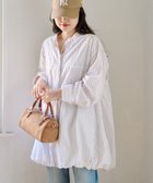 【チャオパニックティピー/CIAOPANIC TYPY】の【羽織としても◎】アソート柄裾バルーンチュニックブラウス 大人の最旬トレンドファッション＆コーディネート founy(ファウニー) ファッション Fashion レディースファッション Fashion for Women トップス・カットソー Cut & Sew Tops シャツ・ブラウス・オフィスカジュアル Elegant Blouses & Button-Ups シューズ Shoes, Footwear シンプル Simple, Minimal スキッパー Skipper, Open Collar ストレート Straight, Straight Cut スニーカー Sneakers, Trainers チュニック Tunic, Long Top トレンド Trend, Trending Now バランス Balance, Style Balance バルーン Balloon, Balloon Silhouette フェミニン Feminine, Girly フラット Flat, Flat Shoes ボトム Bottoms, Lower Wear ポケット Pocket, Pocket Detail 羽織 Haori, Light Jacket レギンス Leggings, Stretch Pants ロング Long, Long-Length おすすめ Recommended / Our Picks thumbnail オフホワイト|ID: prp329100004975334 ipo3291000000037297469