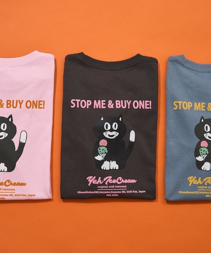 【フリークスストア/FREAK'S STORE】の限定展開 別注 YEH! キャット プリント 半袖 Tシャツ インテリア・キッズ・メンズ・レディースファッション・服の通販 founy(ファウニー) 　ファッション　Fashion　レディースファッション　Fashion for Women　トップス・カットソー　Cut & Sew Tops　シャツ・ブラウス・オフィスカジュアル　Elegant Blouses & Button-Ups　ロングTシャツ・Tシャツ　Longline T-Shirts & Tees　2026年　2026　2026春夏・S/S　Spring/Summer 2026 SS26　シンプル　Simple, Minimal　スペシャル　Special, Limited Edition　バランス　Balance, Style Balance　フロント　Front, Front Design　プリント　Print, Printed Pattern　ベーシック　Basic, Essential　ワンポイント　One Point, Statement Accent　人気　Popular, Best Seller　別注　Limited Edition, Custom Order　半袖　Short Sleeve, Half Sleeve　夏　Summer　S/S・春夏　SS, Spring/Summer, Warm Season　猫　Cat, Kitty　ブラック|ID: prp329100004975336 ipo3291000000037297479