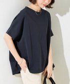 【フリークスストア/FREAK'S STORE】のクールタッチポンチドルマンスリーブ半袖トップス(接触冷感)【限定展開】 大人の最旬トレンドファッション＆コーディネート founy(ファウニー) ファッション Fashion レディースファッション Fashion for Women トップス・カットソー Cut & Sew Tops コンパクト Compact, Small Size シンプル Simple, Minimal スニーカー Sneakers, Trainers スラックス Slacks, Dress Pants デニム Denim, Jeans Material ネックレス Necklace, Pendant Necklace 半袖 Short Sleeve, Half Sleeve ロング Long, Long-Length S/S・春夏 SS, Spring/Summer, Warm Season おすすめ Recommended / Our Picks 夏 Summer 2026年 2026 2026春夏・S/S Spring/Summer 2026 SS26 thumbnail ネイビー|ID: prp329100004975340 ipo3291000000037297502