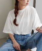 【ディスコート/Discoat】の【17色展開】ビック半袖Tシャツ≪WEB限定≫ 大人の最旬トレンドファッション＆コーディネート founy(ファウニー) ファッション Fashion レディースファッション Fashion for Women トップス・カットソー Cut & Sew Tops シャツ・ブラウス・オフィスカジュアル Elegant Blouses & Button-Ups ロングTシャツ・Tシャツ Longline T-Shirts & Tees シンプル Simple, Minimal 半袖 Short Sleeve, Half Sleeve thumbnail ホワイト|ID: prp329100004975341 ipo3291000000037297504