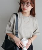【ディスコート/Discoat】の【17色展開】ビック半袖Tシャツ≪WEB限定≫ 大人の最旬トレンドファッション＆コーディネート founy(ファウニー) ファッション Fashion レディースファッション Fashion for Women トップス・カットソー Cut & Sew Tops シャツ・ブラウス・オフィスカジュアル Elegant Blouses & Button-Ups ロングTシャツ・Tシャツ Longline T-Shirts & Tees シンプル Simple, Minimal 半袖 Short Sleeve, Half Sleeve thumbnail グレージュ|ID: prp329100004975341 ipo3291000000037297508