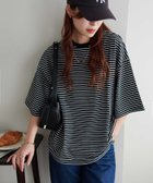 【ディスコート/Discoat】の【17色展開】ビック半袖Tシャツ≪WEB限定≫ 大人の最旬トレンドファッション＆コーディネート founy(ファウニー) ファッション Fashion レディースファッション Fashion for Women トップス・カットソー Cut & Sew Tops シャツ・ブラウス・オフィスカジュアル Elegant Blouses & Button-Ups ロングTシャツ・Tシャツ Longline T-Shirts & Tees シンプル Simple, Minimal 半袖 Short Sleeve, Half Sleeve thumbnail ブラックその他1|ID: prp329100004975341 ipo3291000000037297518