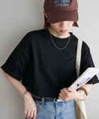 【ディスコート/Discoat】の【17色展開】ビック半袖Tシャツ≪WEB限定≫ 大人の最旬トレンドファッション＆コーディネート founy(ファウニー) ファッション Fashion レディースファッション Fashion for Women トップス・カットソー Cut & Sew Tops シャツ・ブラウス・オフィスカジュアル Elegant Blouses & Button-Ups ロングTシャツ・Tシャツ Longline T-Shirts & Tees シンプル Simple, Minimal 半袖 Short Sleeve, Half Sleeve thumbnail ブラック|ID: prp329100004975341 ipo3291000000037297519