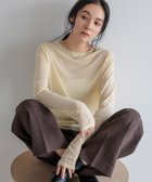 【ローリーズファーム/LOWRYS FARM】のナイロンシアータイトLS 大人の最旬トレンドファッション＆コーディネート founy(ファウニー) ファッション Fashion レディースファッション Fashion for Women おすすめ Recommended / Our Picks インナー Innerwear サロペット Overalls, Salopette シアー Sheer, See-Through ジャケット Jacket, Outerwear ベスト Vest, Waistcoat メッシュ Mesh, Net Fabric thumbnail イエロー|ID: prp329100004975346 ipo3291000000037297541