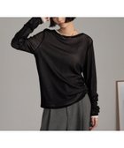 【ローリーズファーム/LOWRYS FARM】のナイロンシアータイトLS 大人の最旬トレンドファッション＆コーディネート founy(ファウニー) ファッション Fashion レディースファッション Fashion for Women おすすめ Recommended / Our Picks インナー Innerwear サロペット Overalls, Salopette シアー Sheer, See-Through ジャケット Jacket, Outerwear ベスト Vest, Waistcoat メッシュ Mesh, Net Fabric thumbnail ブラック|ID: prp329100004975346 ipo3291000000037297543