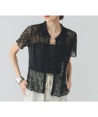 【グローバルワーク/GLOBAL WORK】のストレッチ総レース襟プルオーバー/678430 ブラック09|ID: prp329100004975347 ipo3291000000037297549