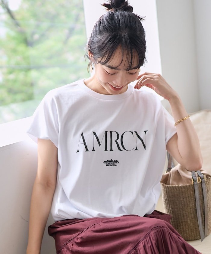 【フリークスストア/FREAK'S STORE】の別注 天竺Tシャツ 大人の最旬トレンドファッション＆コーディネート founy(ファウニー) 　ファッション　Fashion　レディースファッション　Fashion for Women　トップス・カットソー　Cut & Sew Tops　シャツ・ブラウス・オフィスカジュアル　Elegant Blouses & Button-Ups　ロングTシャツ・Tシャツ　Longline T-Shirts & Tees　抗菌　Antibacterial, Bacteria-Resistant　スペシャル　Special, Limited Edition　トリプル　Triple, Three Layers　バランス　Balance, Style Balance　フロント　Front, Front Design　プリント　Print, Printed Pattern　別注　Limited Edition, Custom Order　ラウンド　Round, Round Neck　S/S・春夏　SS, Spring/Summer, Warm Season　夏　Summer　2026年　2026　2026春夏・S/S　Spring/Summer 2026 SS26　 other-1|ID: prp329100004975352 ipo3291000000037297572