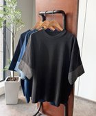【シーピーシーエム/CPCM】のカットデニム袖配色T 大人の最旬トレンドファッション＆コーディネート founy(ファウニー) ファッション Fashion レディースファッション Fashion for Women トップス・カットソー Cut & Sew Tops ヴィンテージ Vintage Style カットソー Cut and Sewn Top カーゴパンツ Cargo Pants, Utility Pants キャップ Cap, Baseball Cap スニーカー Sneakers, Trainers スラックス Slacks, Dress Pants デニム Denim, Jeans Material ハーフ Half, Half-Length リラックス Relax, Relaxed Fit ワイド Wide, Wide Fit おすすめ Recommended / Our Picks 夏 Summer thumbnail ブラック|ID: prp329100004975359 ipo3291000000037297598