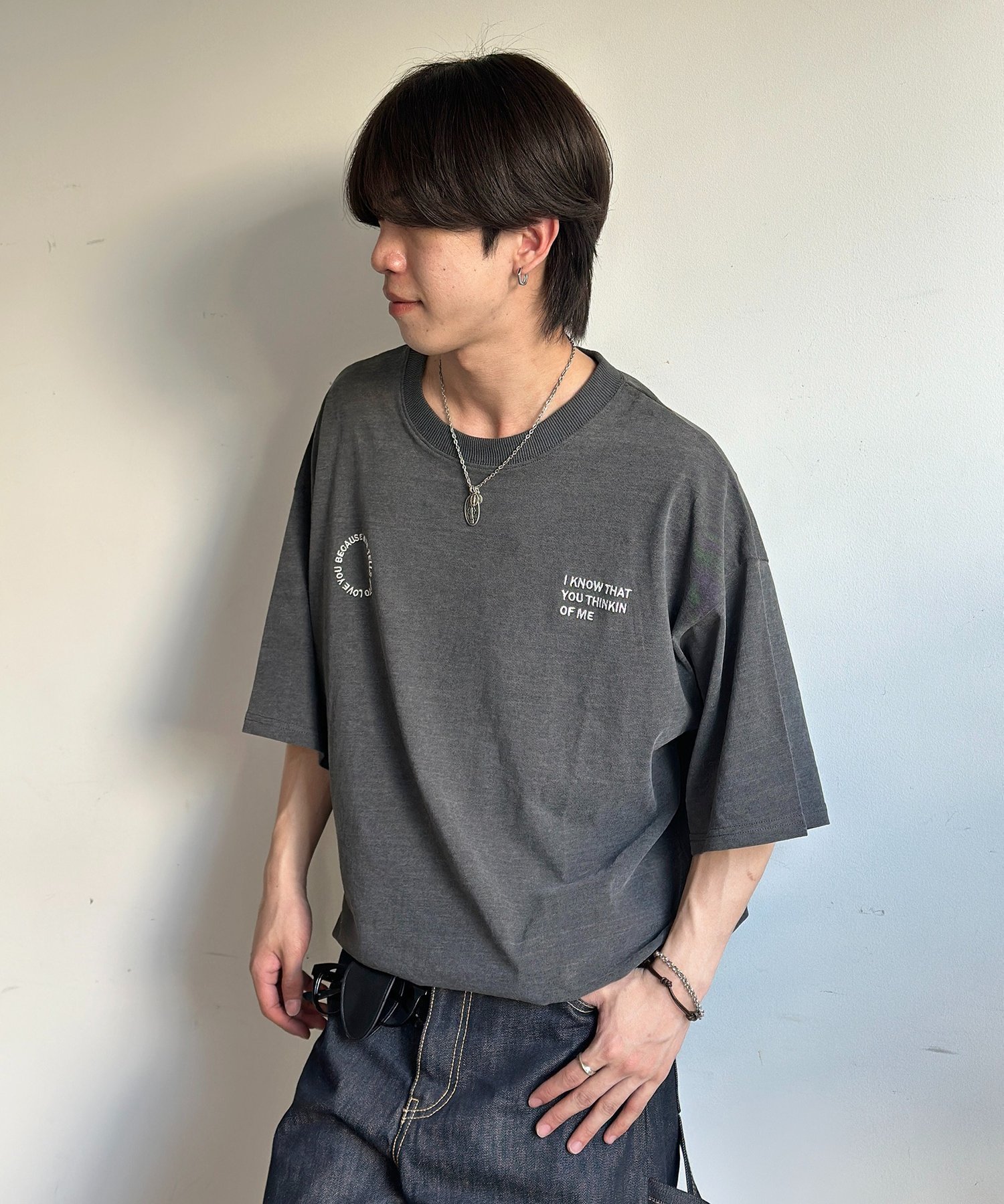 【シーピーシーエム/CPCM】のカットデニム胸刺繍T インテリア・キッズ・メンズ・レディースファッション・服の通販 founy(ファウニー) 　ファッション　Fashion　レディースファッション　Fashion for Women　カットソー　Cut and Sewn Top　カーゴパンツ　Cargo Pants, Utility Pants　シンプル　Simple, Minimal　スラックス　Slacks, Dress Pants　デニム　Denim, Jeans Material　リラックス　Relax, Relaxed Fit　ワイド　Wide, Wide Fit　おすすめ　Recommended / Our Picks　夏　Summer　エレガント 上品　Elegant　ブラック|ID: prp329100004975360 ipo3291000000037297602