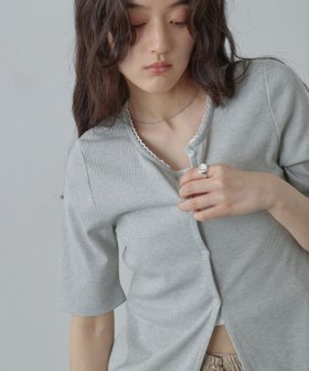 【コロニートゥーワンスリーナイン/COLONY 2139】のミニレースカーディガン 大人の最旬トレンドファッション＆コーディネート founy(ファウニー) ファッション Fashion レディースファッション Fashion for Women トップス・カットソー Cut & Sew Tops カーディガン・羽織り Layered Style Cardigans カーディガン Cardigan, Knitwear トレンド Trend, Trending Now バランス Balance, Style Balance ベーシック Basic, Essential レース Lace, Lace Fabric ワンポイント One Point, Statement Accent 再入荷 Restock / Back in Stock おすすめ Recommended / Our Picks |ID:prp329100004975391