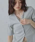 【コロニートゥーワンスリーナイン/COLONY 2139】のミニレースカーディガン グレー|ID: prp329100004975391 ipo3291000000037297715