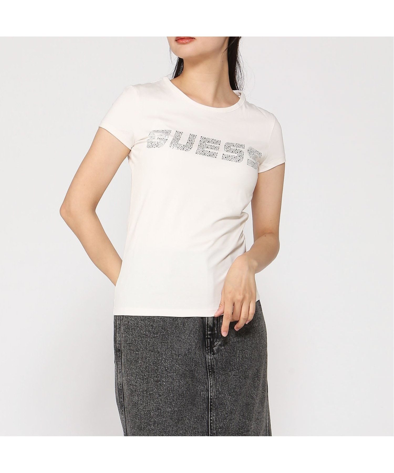【ゲス/GUESS】のGUESS/KIARA Tee 大人の最旬トレンドファッション＆コーディネート founy(ファウニー) 　ファッション　Fashion　レディースファッション　Fashion for Women　ショート　Short, Short Length　スリーブ　Sleeve, Long Sleeve / Short Sleeve　 other-1|ID: prp329100004975396 ipo3291000000037297735
