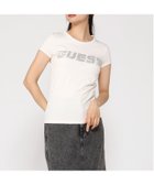 【ゲス/GUESS】のGUESS/KIARA Tee 大人の最旬トレンドファッション＆コーディネート founy(ファウニー) ファッション Fashion レディースファッション Fashion for Women ショート Short, Short Length スリーブ Sleeve, Long Sleeve / Short Sleeve thumbnail キナリ|ID: prp329100004975396 ipo3291000000037297736
