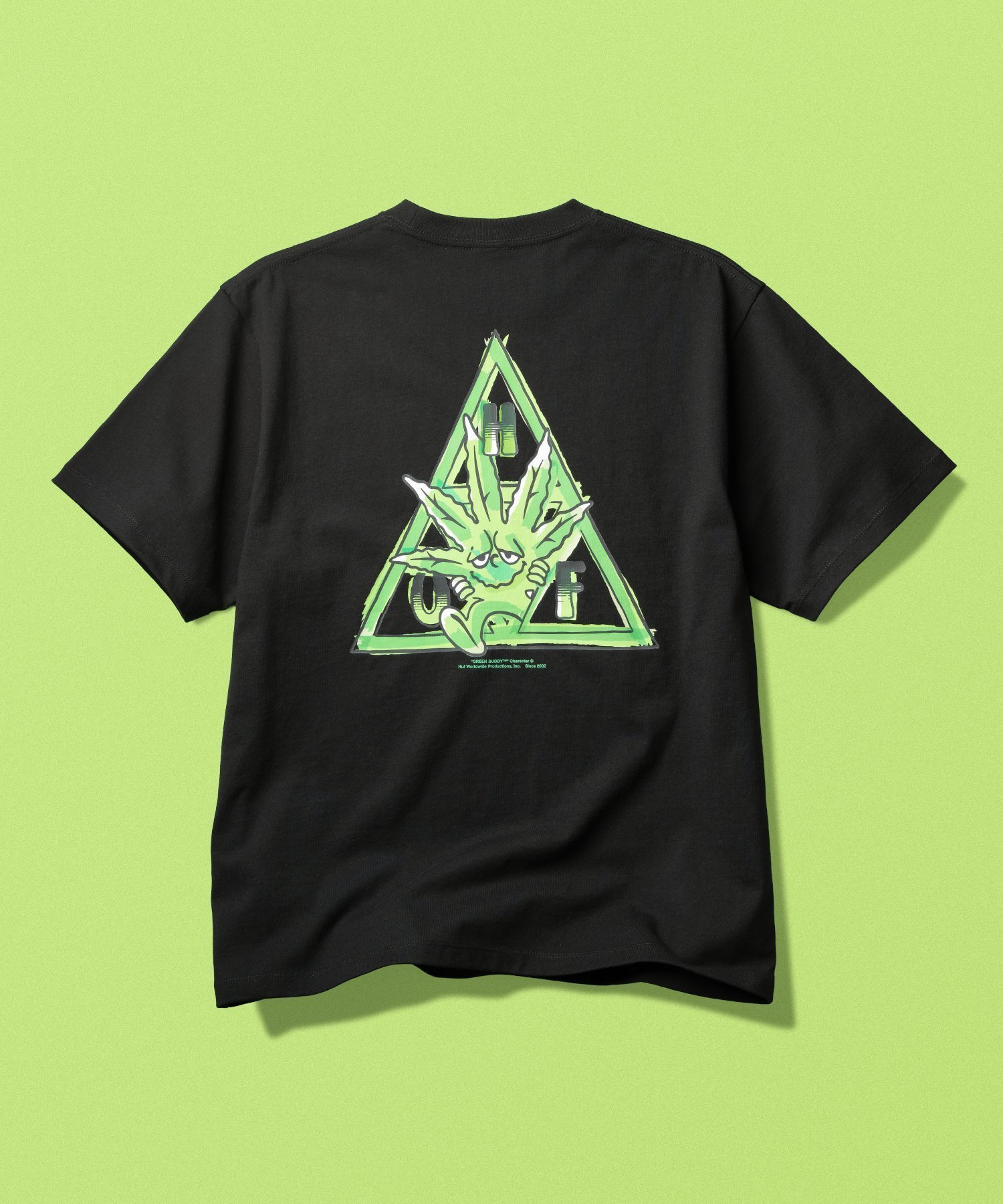 【ハフ/HUF】のGREEN BUDDY TT TEE / HUF Tシャツ インテリア・キッズ・メンズ・レディースファッション・服の通販 founy(ファウニー) 　ファッション　Fashion　レディースファッション　Fashion for Women　トップス・カットソー　Cut & Sew Tops　シャツ・ブラウス・オフィスカジュアル　Elegant Blouses & Button-Ups　ロングTシャツ・Tシャツ　Longline T-Shirts & Tees　半袖　Short Sleeve, Half Sleeve　BLACK|ID: prp329100004975400 ipo3291000000037297751