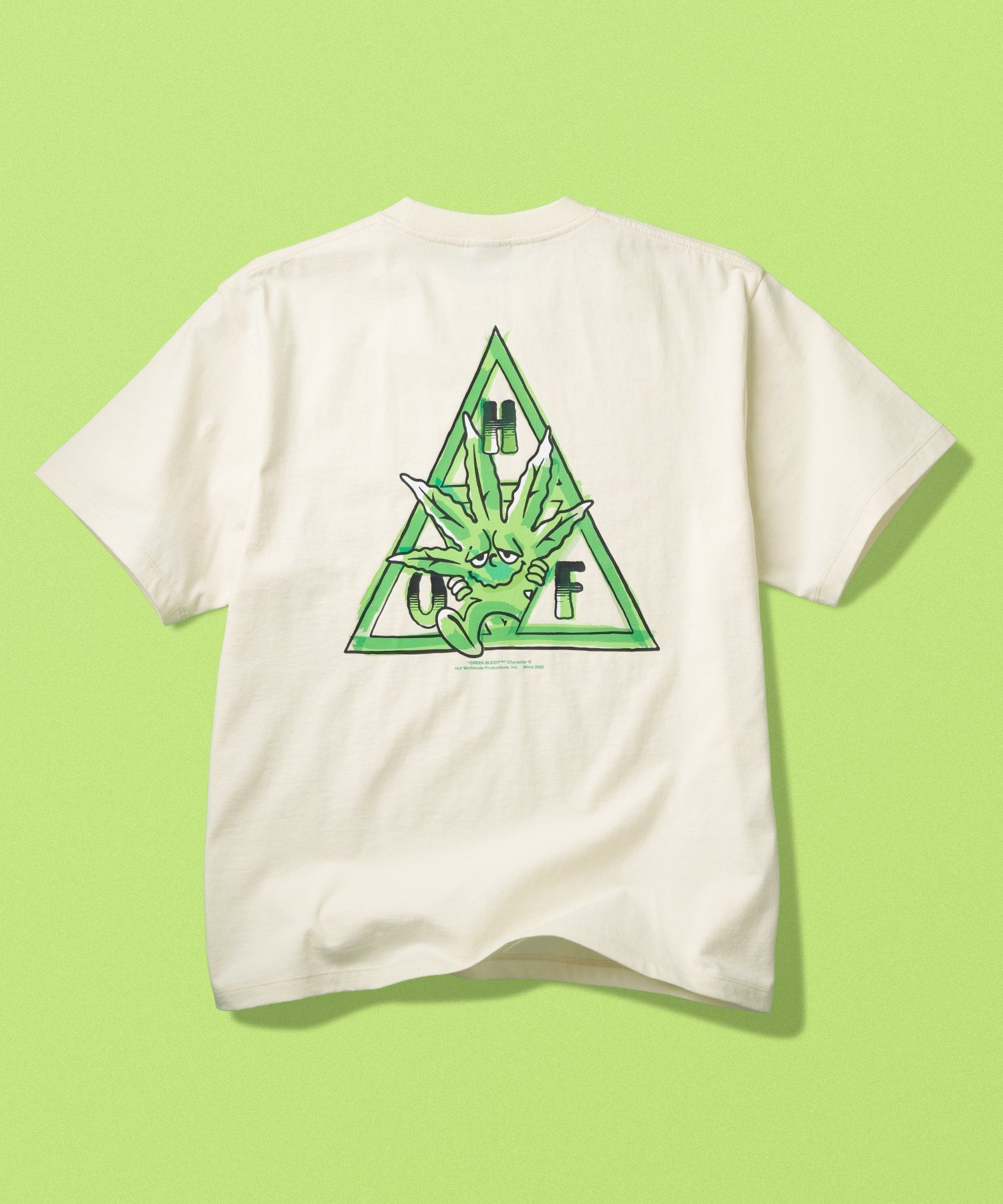 【ハフ/HUF】のGREEN BUDDY TT TEE / HUF Tシャツ インテリア・キッズ・メンズ・レディースファッション・服の通販 founy(ファウニー) 　ファッション　Fashion　レディースファッション　Fashion for Women　トップス・カットソー　Cut & Sew Tops　シャツ・ブラウス・オフィスカジュアル　Elegant Blouses & Button-Ups　ロングTシャツ・Tシャツ　Longline T-Shirts & Tees　半袖　Short Sleeve, Half Sleeve　NATURAL|ID: prp329100004975400 ipo3291000000037297752