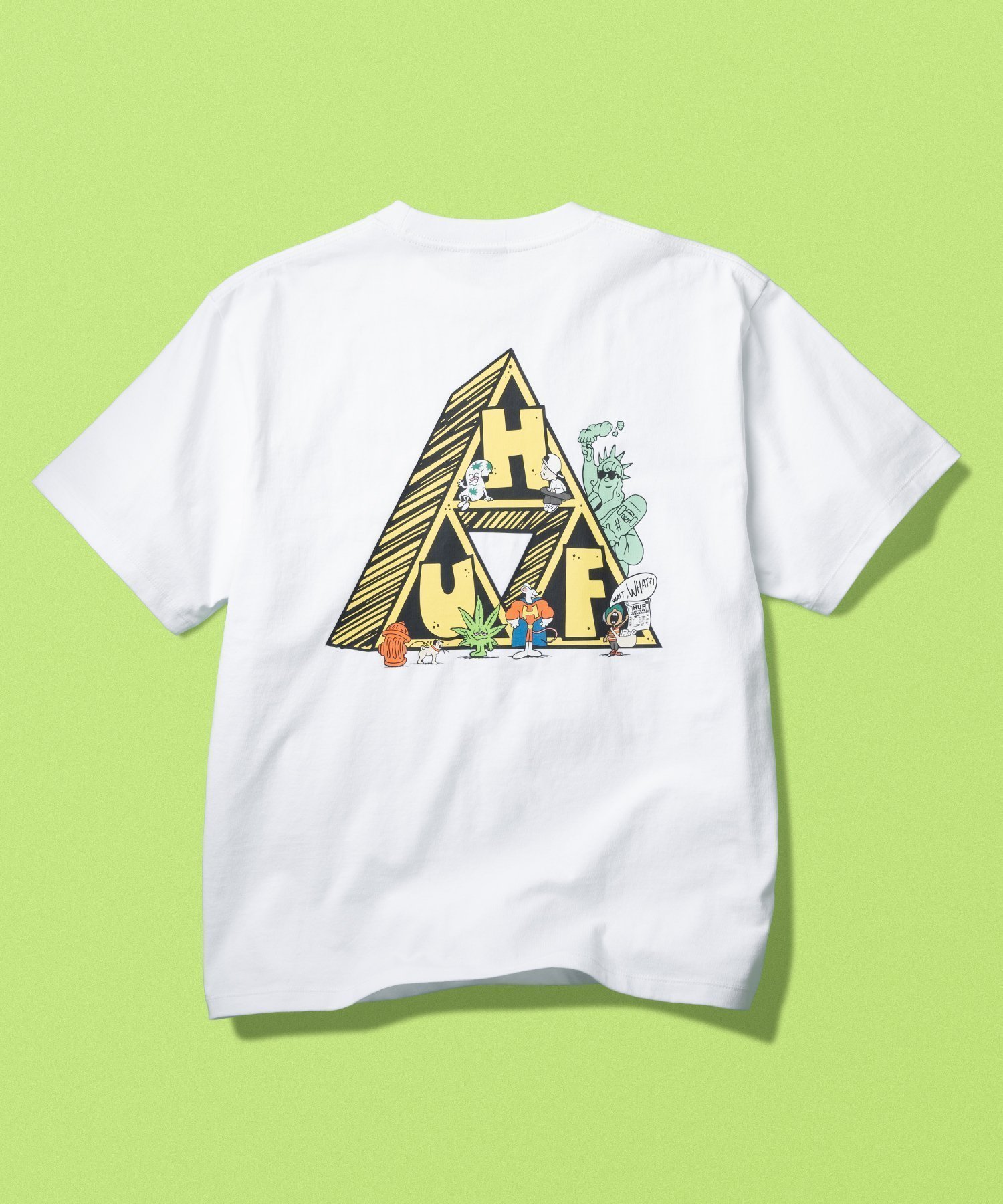 【ハフ/HUF】のSATURDAY MORNING TT TEE / HUF Tシャツ インテリア・キッズ・メンズ・レディースファッション・服の通販 founy(ファウニー) 　ファッション　Fashion　レディースファッション　Fashion for Women　トップス・カットソー　Cut & Sew Tops　シャツ・ブラウス・オフィスカジュアル　Elegant Blouses & Button-Ups　ロングTシャツ・Tシャツ　Longline T-Shirts & Tees　半袖　Short Sleeve, Half Sleeve　WHITE|ID: prp329100004975401 ipo3291000000037297755