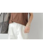 【ジャーナルスタンダード レリューム/JOURNAL STANDARD relume】のシアーツイストコットンノースリーブ 大人の最旬トレンドファッション＆コーディネート founy(ファウニー) ファッション Fashion レディースファッション Fashion for Women トップス・カットソー Cut & Sew Tops キャミソール&ノースリーブ Camisoles & Sleeveless Tops 2026年 2026 2026春夏・S/S Spring/Summer 2026 SS26 インナー Innerwear キャミ Camisole, Cami Top シアー Sheer, See-Through ノースリーブ Sleeveless, No-Sleeve thumbnail ブラウン|ID: prp329100004975402 ipo3291000000037297759