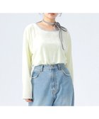 【ビームス ハート/BEAMS HEART】の【4/23新規値下げ】シアー ベロア リンガーTシャツ 26SS 大人の最旬トレンドファッション＆コーディネート founy(ファウニー) ファッション Fashion レディースファッション Fashion for Women トップス・カットソー Cut & Sew Tops シャツ・ブラウス・オフィスカジュアル Elegant Blouses & Button-Ups ロングTシャツ・Tシャツ Longline T-Shirts & Tees ベロアトップス Velour Tops / Velvet-Look Items 2026年 2026 2026春夏・S/S Spring/Summer 2026 SS26 おすすめ Recommended / Our Picks インナー Innerwear キャミソール Camisole, Spaghetti Strap Top シアー Sheer, See-Through スウェット / スエット Sweatshirt, Sweatwear デニム Denim, Jeans Material トレンド Trend, Trending Now ベロア Velour, Soft Velvet メッシュ Mesh, Net Fabric リボン Ribbon, Bow ワイド Wide, Wide Fit エレガント 上品 Elegant thumbnail LIGHT YELLOW|ID: prp329100004975411 ipo3291000000037297795