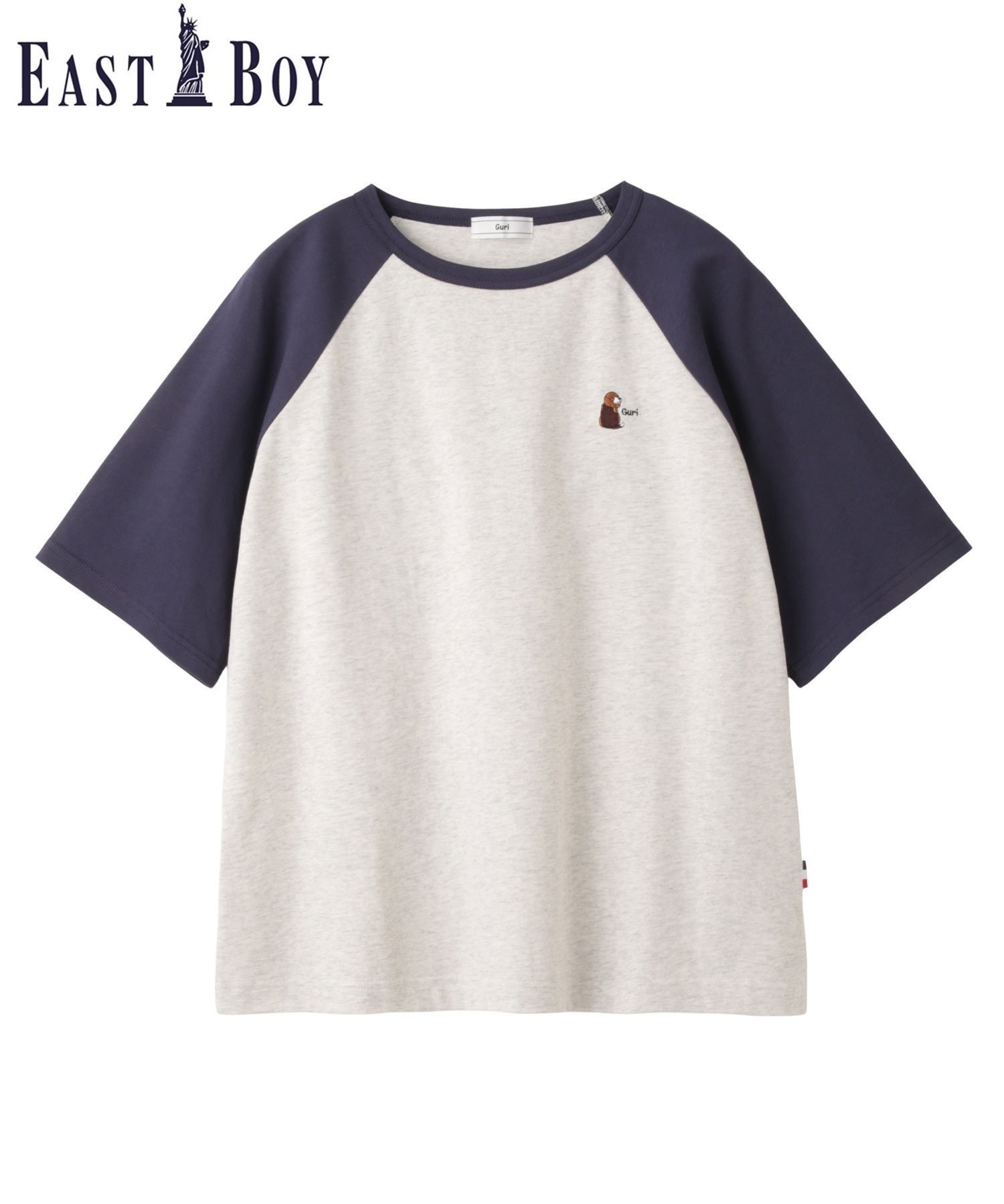 【イーストボーイ/EASTBOY】のTシャツ ラグラン プリントT Guri ビーグル 犬 大人の最旬トレンドファッション＆コーディネート founy(ファウニー) 　ファッション　Fashion　レディースファッション　Fashion for Women　トップス・カットソー　Cut & Sew Tops　シャツ・ブラウス・オフィスカジュアル　Elegant Blouses & Button-Ups　ロングTシャツ・Tシャツ　Longline T-Shirts & Tees　おすすめ　Recommended / Our Picks　キャラクター　Character, Licensed Characters　プリント　Print, Printed Pattern　モチーフ　Motif, Design Theme　ワンポイント　One Point, Statement Accent　犬　Dog　 other-1|ID: prp329100004975415 ipo3291000000037297806