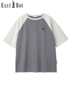 【イーストボーイ/EASTBOY】のTシャツ ラグラン プリントT Guri ビーグル 犬 大人の最旬トレンドファッション＆コーディネート founy(ファウニー) ファッション Fashion レディースファッション Fashion for Women トップス・カットソー Cut & Sew Tops シャツ・ブラウス・オフィスカジュアル Elegant Blouses & Button-Ups ロングTシャツ・Tシャツ Longline T-Shirts & Tees おすすめ Recommended / Our Picks キャラクター Character, Licensed Characters プリント Print, Printed Pattern モチーフ Motif, Design Theme ワンポイント One Point, Statement Accent 犬 Dog thumbnail ダークグレー×オートミール|ID: prp329100004975415 ipo3291000000037297808