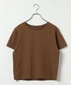 【ベイフロー/BAYFLOW】の接触冷感/汗ジミ防止/遮熱 マルチファンクション半袖Tシャツ 大人の最旬トレンドファッション＆コーディネート founy(ファウニー) ファッション Fashion レディースファッション Fashion for Women トップス・カットソー Cut & Sew Tops シャツ・ブラウス・オフィスカジュアル Elegant Blouses & Button-Ups ロングTシャツ・Tシャツ Longline T-Shirts & Tees おすすめ Recommended / Our Picks スリーブ Sleeve, Long Sleeve / Short Sleeve チェーン Chain, Chain Strap フレンチ French, French Style ベーシック Basic, Essential ボトム Bottoms, Lower Wear 人気 Popular, Best Seller 半袖 Short Sleeve, Half Sleeve 抗菌 Antibacterial, Bacteria-Resistant thumbnail ブラウン50|ID: prp329100004975419 ipo3291000000037297819