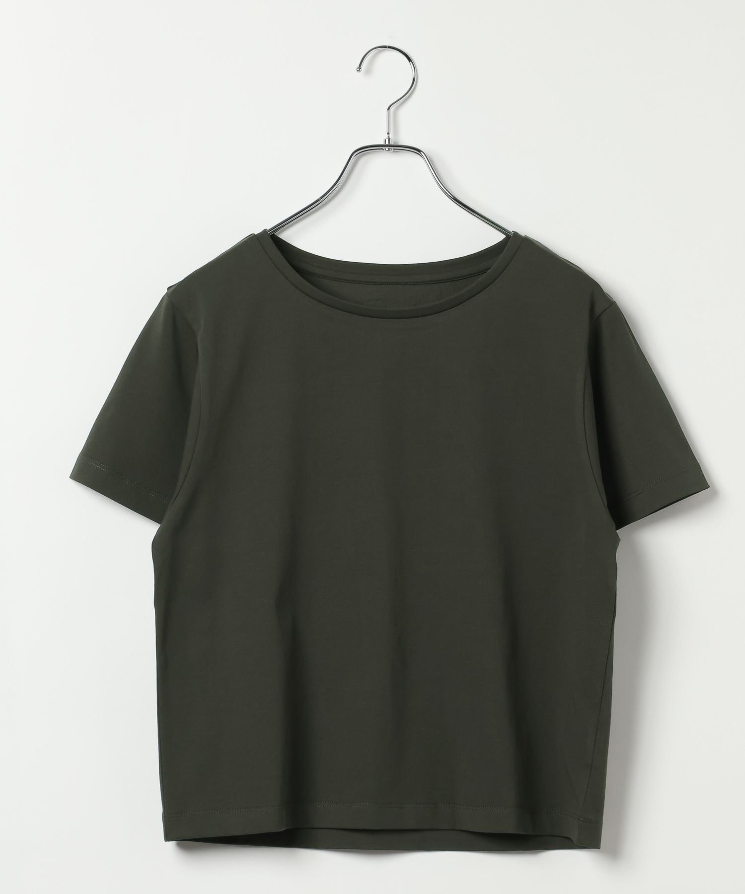 【ベイフロー/BAYFLOW】の接触冷感/汗ジミ防止/遮熱 マルチファンクション半袖Tシャツ インテリア・キッズ・メンズ・レディースファッション・服の通販 founy(ファウニー) 　ファッション　Fashion　レディースファッション　Fashion for Women　トップス・カットソー　Cut & Sew Tops　シャツ・ブラウス・オフィスカジュアル　Elegant Blouses & Button-Ups　ロングTシャツ・Tシャツ　Longline T-Shirts & Tees　おすすめ　Recommended / Our Picks　スリーブ　Sleeve, Long Sleeve / Short Sleeve　チェーン　Chain, Chain Strap　フレンチ　French, French Style　ベーシック　Basic, Essential　ボトム　Bottoms, Lower Wear　人気　Popular, Best Seller　半袖　Short Sleeve, Half Sleeve　抗菌　Antibacterial, Bacteria-Resistant　チャコール18|ID: prp329100004975419 ipo3291000000037297821