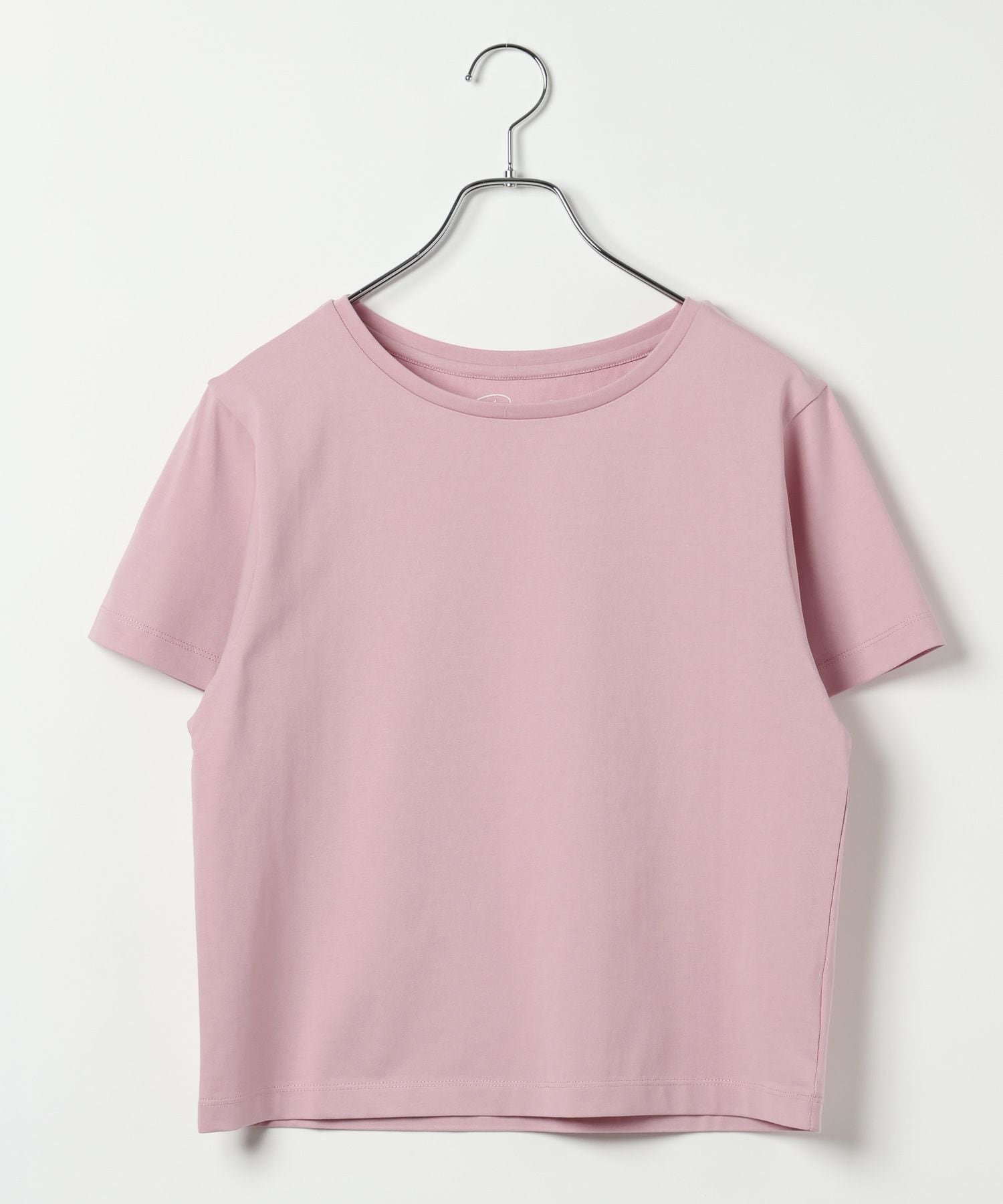 【ベイフロー/BAYFLOW】の接触冷感/汗ジミ防止/遮熱 マルチファンクション半袖Tシャツ インテリア・キッズ・メンズ・レディースファッション・服の通販 founy(ファウニー) 　ファッション　Fashion　レディースファッション　Fashion for Women　トップス・カットソー　Cut & Sew Tops　シャツ・ブラウス・オフィスカジュアル　Elegant Blouses & Button-Ups　ロングTシャツ・Tシャツ　Longline T-Shirts & Tees　おすすめ　Recommended / Our Picks　スリーブ　Sleeve, Long Sleeve / Short Sleeve　チェーン　Chain, Chain Strap　フレンチ　French, French Style　ベーシック　Basic, Essential　ボトム　Bottoms, Lower Wear　人気　Popular, Best Seller　半袖　Short Sleeve, Half Sleeve　抗菌　Antibacterial, Bacteria-Resistant　【WEB限定】ピンク20|ID: prp329100004975419 ipo3291000000037297822