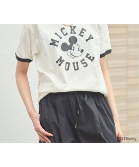【ジャーナルスタンダード レサージュ/journal standard L'essage】の【MICKEY】ピグメントTシャツ 大人の最旬トレンドファッション＆コーディネート founy(ファウニー) ファッション Fashion レディースファッション Fashion for Women トップス・カットソー Cut & Sew Tops シャツ・ブラウス・オフィスカジュアル Elegant Blouses & Button-Ups ロングTシャツ・Tシャツ Longline T-Shirts & Tees 2026年 2026 2026春夏・S/S Spring/Summer 2026 SS26 インナー Innerwear ジャケット Jacket, Outerwear プリント Print, Printed Pattern ヴィンテージ Vintage Style |ID:prp329100004975424