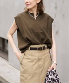 【ヴェルメイユ パー イエナ/VERMEIL par iena】のヘンリーノースリーブ プルオーバー カーキ|ID: prp329100004975425 ipo3291000000037297839