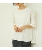 【ビッキー/VICKY】のひんやりオーバーサイズTシャツ 大人の最旬トレンドファッション＆コーディネート founy(ファウニー) ファッション Fashion レディースファッション Fashion for Women トップス・カットソー Cut & Sew Tops シャツ・ブラウス・オフィスカジュアル Elegant Blouses & Button-Ups ロングTシャツ・Tシャツ Longline T-Shirts & Tees 春 Spring 吸水 Absorbent, Quick-Dry ショート Short, Short Length ストレッチ Stretch, Stretchy Fabric デニム Denim, Jeans Material ポケット Pocket, Pocket Detail 半袖 Short Sleeve, Half Sleeve 無地 Plain, Solid Color リラックス Relax, Relaxed Fit S/S・春夏 SS, Spring/Summer, Warm Season おすすめ Recommended / Our Picks 夏 Summer 旅行 Travel 2026年 2026 2026春夏・S/S Spring/Summer 2026 SS26 thumbnail オフホワイト|ID: prp329100004975437 ipo3291000000037297874
