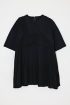 【エンフォルド/ENFOLD】のLAYERED PLEATS PULLOVER BLK|ID: prp329100004975444 ipo3291000000037297901