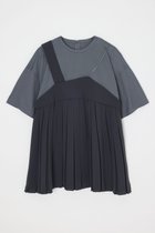 【エンフォルド/ENFOLD】のLAYERED PLEATS PULLOVER D/GRY|ID: prp329100004975444 ipo3291000000037297902