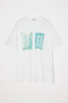 【エンフォルド/ENFOLD】のT-SHIRT 大人の最旬トレンドファッション＆コーディネート founy(ファウニー) ファッション Fashion レディースファッション Fashion for Women トップス・カットソー Cut & Sew Tops シャツ・ブラウス・オフィスカジュアル Elegant Blouses & Button-Ups ロングTシャツ・Tシャツ Longline T-Shirts & Tees シンプル Simple, Minimal プリント Print, Printed Pattern thumbnail WHT|ID: prp329100004975445 ipo3291000000037297904