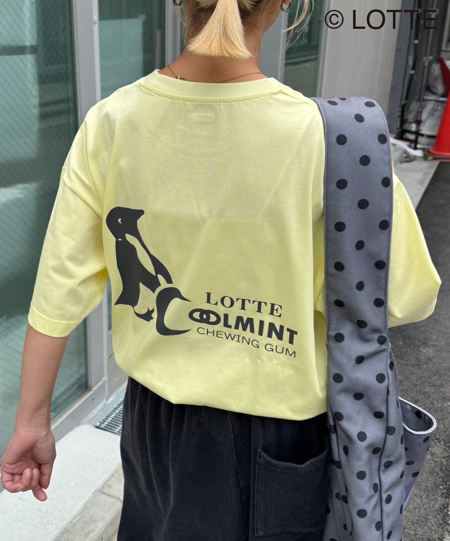 【チャオパニックティピー/CIAOPANIC TYPY】の【TYPY×LOTTE板ガム】持続冷感バックロゴクールミントポケットTEE インテリア・キッズ・メンズ・レディースファッション・服の通販 founy(ファウニー) 　ファッション　Fashion　レディースファッション　Fashion for Women　バッグ　Bags　イエロー　Yellow　クール　Cool, Chic　トレンド　Trend, Trending Now　フロント　Front, Front Design　プリント　Print, Printed Pattern　ポケット　Pocket, Pocket Detail　おすすめ　Recommended / Our Picks　夏　Summer　イエロー|ID: prp329100004975448 ipo3291000000037297917