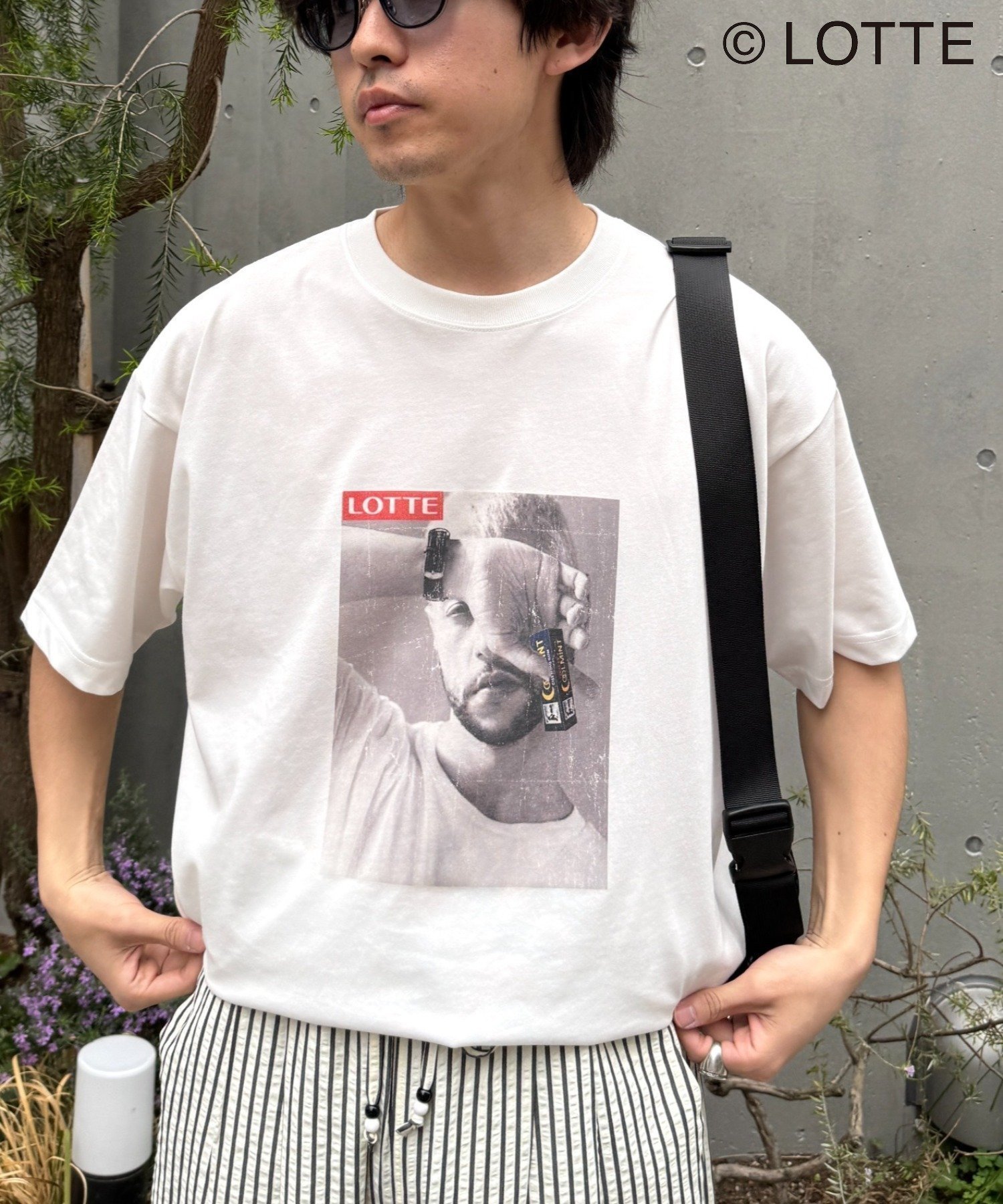 【チャオパニックティピー/CIAOPANIC TYPY】の【TYPY×LOTTE板ガム】持続冷感板ガムフォトTEE インテリア・キッズ・メンズ・レディースファッション・服の通販 founy(ファウニー) 　ファッション　Fashion　レディースファッション　Fashion for Women　クール　Cool, Chic　トレンド　Trend, Trending Now　フロント　Front, Front Design　プリント　Print, Printed Pattern　リラックス　Relax, Relaxed Fit　おすすめ　Recommended / Our Picks　夏　Summer　ホワイト|ID: prp329100004975449 ipo3291000000037297920