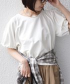 【シップス/SHIPS】のSHIPS Colors 手洗い可能 ミニ裏毛 バルーンスリーブ トップス 大人の最旬トレンドファッション＆コーディネート founy(ファウニー) ファッション Fashion レディースファッション Fashion for Women トップス・カットソー Cut & Sew Tops コンパクト Compact, Small Size シンプル Simple, Minimal スリーブ Sleeve, Long Sleeve / Short Sleeve デニム Denim, Jeans Material バランス Balance, Style Balance バルーン Balloon, Balloon Silhouette ボックス Boxy, Box Shape ボトム Bottoms, Lower Wear メンズ Men's, Menswear アウトレット Outlet / Clearance ビジネス 仕事 通勤 Business / Work / Commuting 2026年 2026 2026春夏・S/S Spring/Summer 2026 SS26 thumbnail オフホワイト|ID: prp329100004975451 ipo3291000000037297928