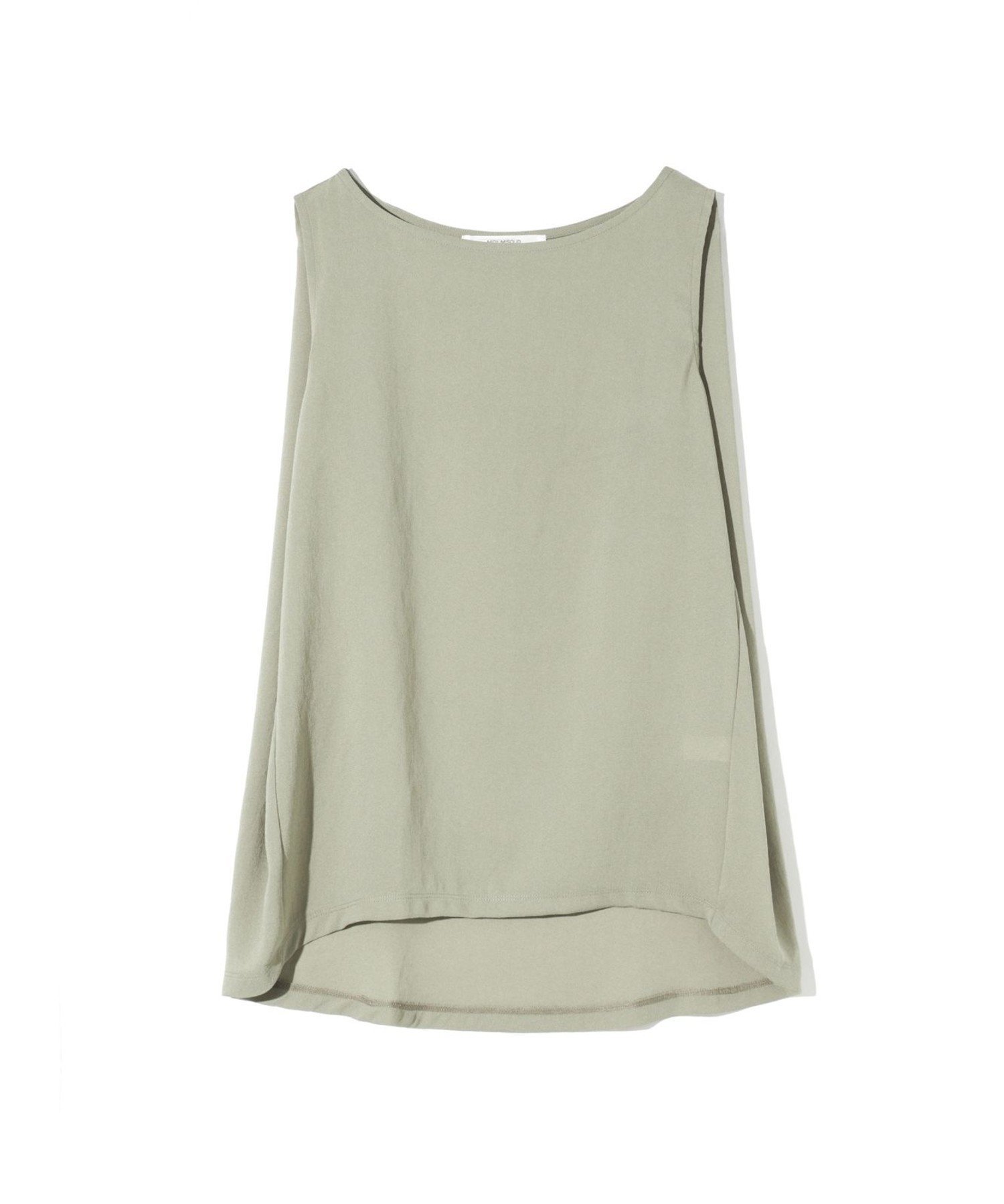 【マーコート/MARcourt】のMIDIUMISOLID for Ladies ノースリーブタックワイドプルオーバー インテリア・キッズ・メンズ・レディースファッション・服の通販 founy(ファウニー) 　ファッション　Fashion　レディースファッション　Fashion for Women　トップス・カットソー　Cut & Sew Tops　キャミソール&ノースリーブ　Camisoles & Sleeveless Tops　カジュアルプルオーバー・ニットトップス　Pullovers & Knit Tops / Casual Pullovers　おすすめ　Recommended / Our Picks　シアー　Sheer, See-Through　ドレープ　Drape, Draping Fabric　ノースリーブ　Sleeveless, No-Sleeve　ポケット　Pocket, Pocket Detail　エレガント 上品　Elegant　今季　This Season, Current Season　再入荷　Restock / Back in Stock　無地　Plain, Solid Color　ライトカーキ|ID: prp329100004975452 ipo3291000000037297934